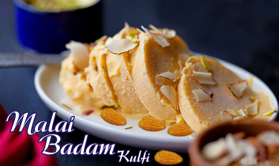 Malai Badam Kulfi